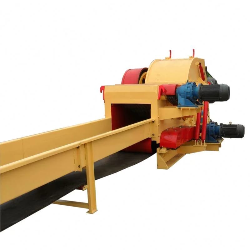 Industrial wood chipper
