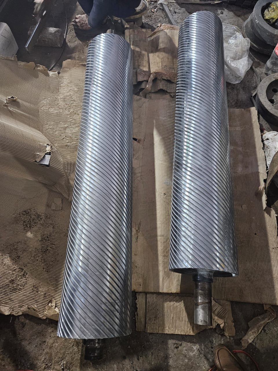 Processing roller equipment
